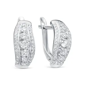 Серьги Zlato серебро Z2-10053 (Zlato, Россия)