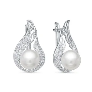 Серьги Zlato серебро Z2-10067 (Zlato, Россия)