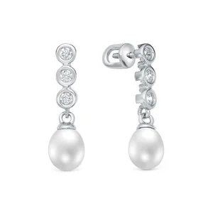 Серьги Zlato серебро Z2-10152 (Zlato, Россия)
