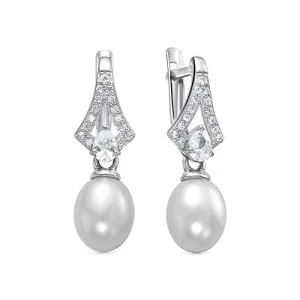 Серьги Zlato серебро Z2-10224 (Zlato, Россия)