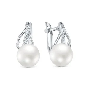 Серьги Zlato серебро Z2-10260 (Zlato, Россия)