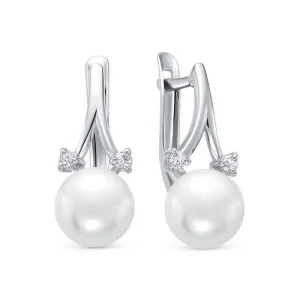 Серьги Zlato серебро Z2-10331 (Zlato, Россия)