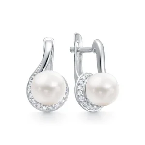 Серьги Zlato серебро Z2-10368 (Zlato, Россия)