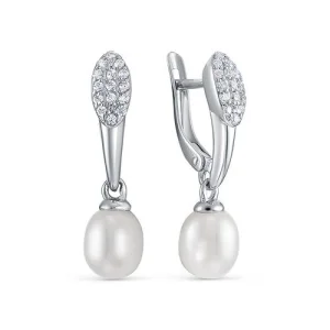 Серьги Zlato серебро Z2-10467 (Zlato, Россия)