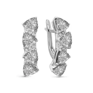 Серьги Zlato серебро Z2-10472 (Zlato, Россия)