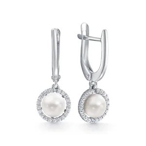 Серьги Zlato серебро Z2-10483 (Zlato, Россия)