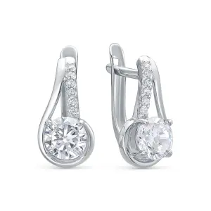 Серьги Zlato серебро Z2-10551 (Zlato, Россия)