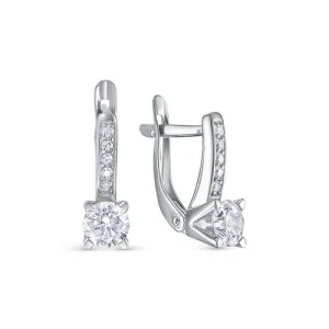 Серьги Zlato серебро Z2-10633 (Zlato, Россия)
