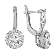 Серьги Zlato серебро Z2-8289 (Zlato, Россия)