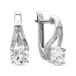 Серьги Zlato серебро Z2-9399 (Zlato, Россия)