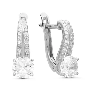 Серьги Zlato серебро Z2-9404 (Zlato, Россия)