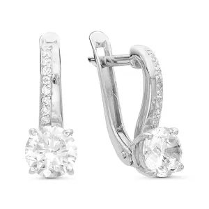 Серьги Zlato серебро Z2-9405 (Zlato, Россия)