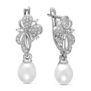 Серьги Zlato серебро Z2-9489г (Zlato, Россия)
