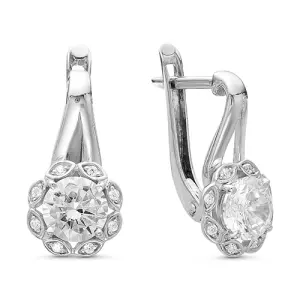 Серьги Zlato серебро Z2-9495 (Zlato, Россия)