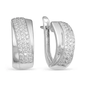 Серьги Zlato серебро Z2-9593 (Zlato, Россия)