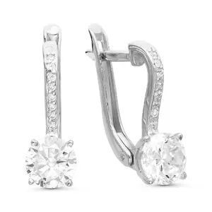 Серьги Zlato серебро Z2-9648 (Zlato, Россия)