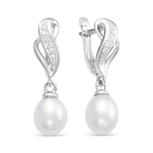 Серьги  серебро Z2-9652 (Zlato, Россия)