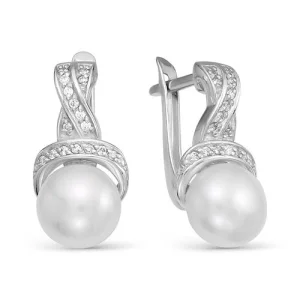 Серьги Zlato серебро Z2-9665 (Zlato, Россия)