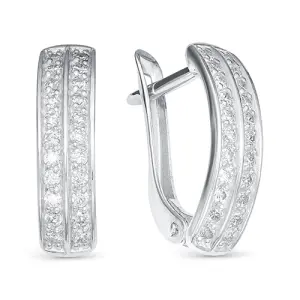 Серьги Zlato серебро Z2-9747 (Zlato, Россия)