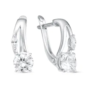 Серьги Zlato серебро Z2-9783 (Zlato, Россия)