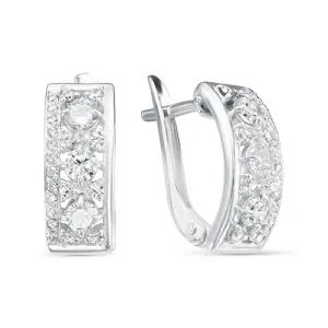 Серьги Zlato серебро Z2-9834 (Zlato, Россия)
