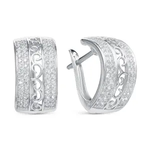 Серьги Zlato серебро Z2-9879 (Zlato, Россия)