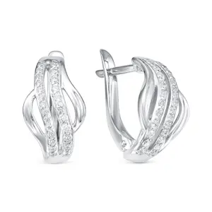 Серьги Zlato серебро Z2-9906 (Zlato, Россия)